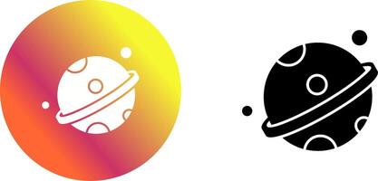 Planet Icon Design vector