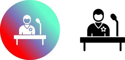 Candidate Icon Design vector
