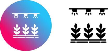 Irrigation System Icon Design vector