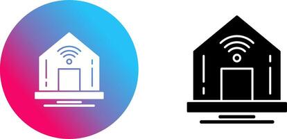 Smart Home Icon Design vector