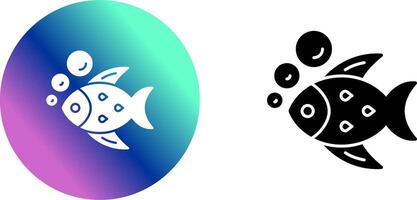 Fish Icon Design vector