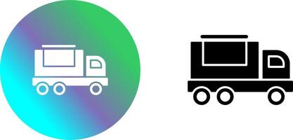 Cargo Truck Icon Design vector