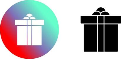 Gift Box Icon Design vector