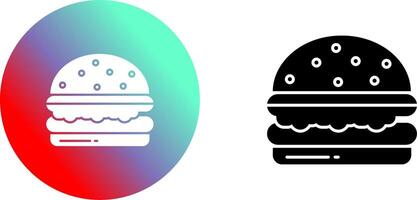 Burger Icon Design vector