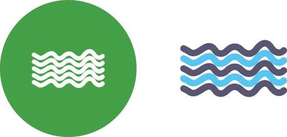 Magnetic Waves Icon Design vector