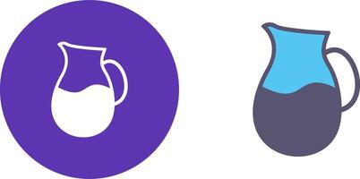 Milk Jug Icon Design vector