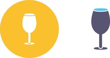 Wine Glass Icon Design vector