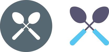 Spoons Icon Design vector