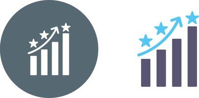 Unique Reputation Management Icon Design vector