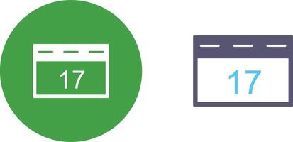 Unique Event Management Icon Design vector
