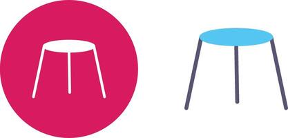 Unique Stool Icon Design vector