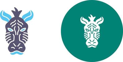 Zebra Icon Design vector