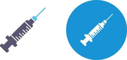 Syringe Icon Design vector