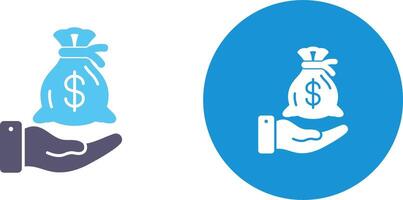 Income Icon Design vector