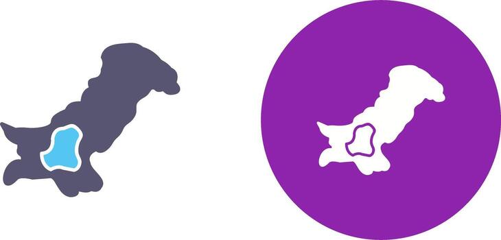 diseño de icono de mapa vector