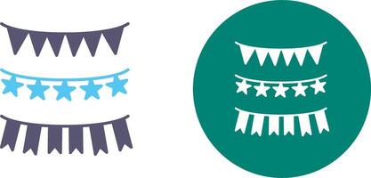 Garlands Icon Design vector