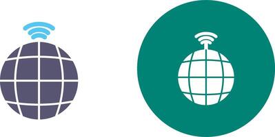 Global Signals Icon Design vector