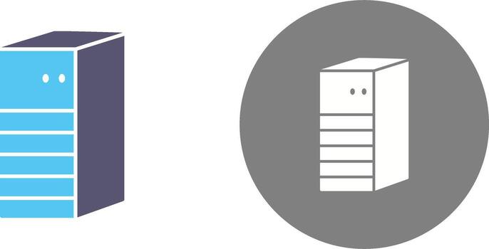 Server Network Icon Design vector