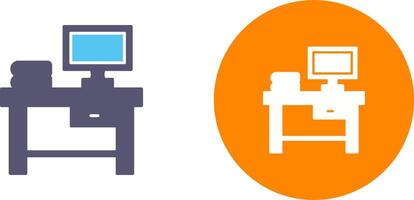 Table Icon Design vector