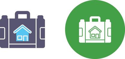 Briefcase Icon Design vector