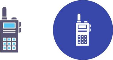 Walkie Talkie Icon Design vector