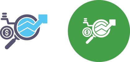 Data Research Icon Design vector
