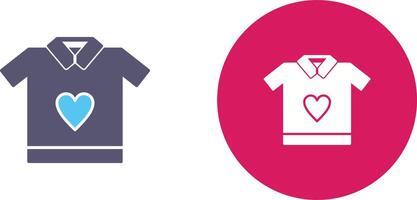 T Shirt Icon Design vector