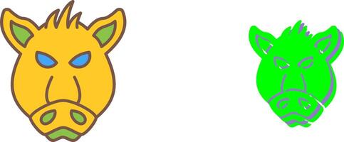 Pig Icon Design vector