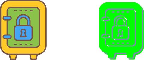 Safe Box Icon Design vector