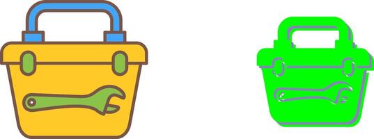 Toolbox Icon Design vector
