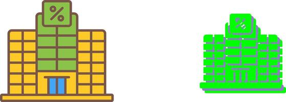Building Icon Design vector