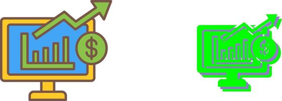 Profits Icon Design vector