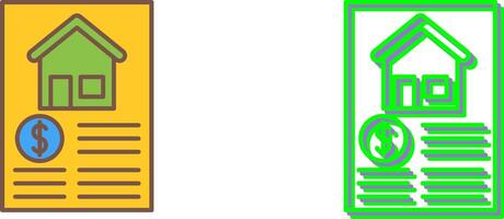 Document Icon Design vector