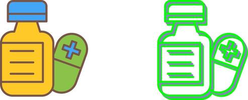 Pill Icon Design vector