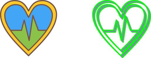 Cardiogram Icon Design vector