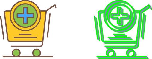 Add to Cart Icon Design vector