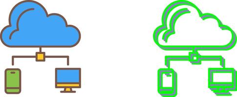 Cloud Icon Design vector