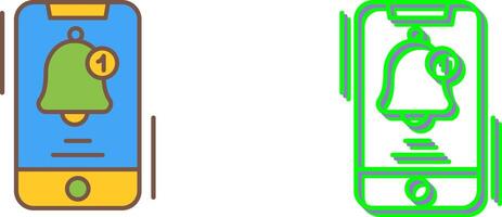 Notifications Icon Design vector