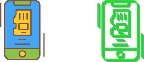 Memory Icon Design vector