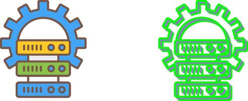 Server Icon Design vector