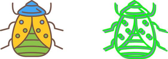 Bug Icon Design vector