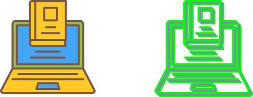 Laptop Icon Design vector