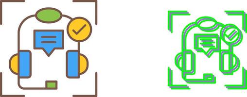 Technical Support Icon Design vector
