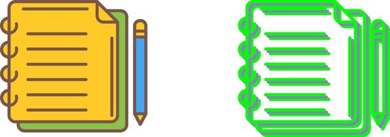 Write Icon Design vector