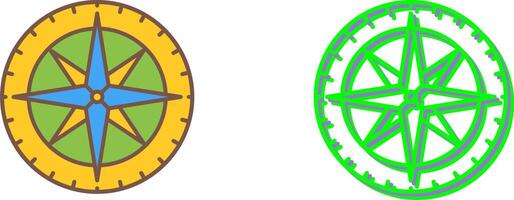 Compass Icon Design vector