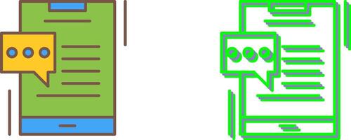 Chat Icon Design vector