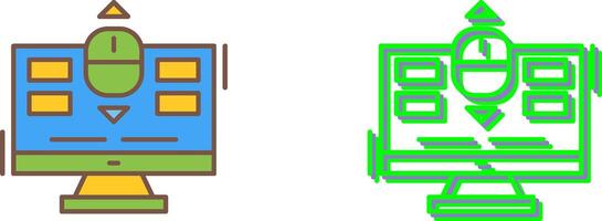 Scroll Icon Design vector