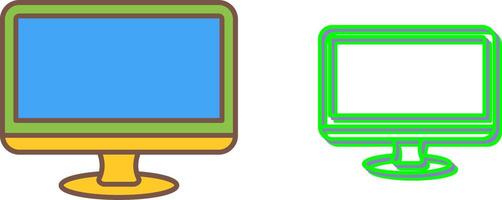 Monitor Icon Design vector