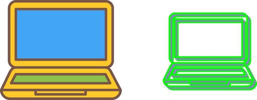 Laptop Icon Design vector