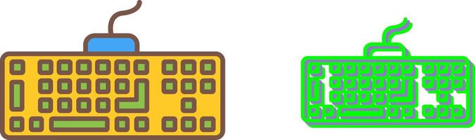 Keyboard Icon Design vector